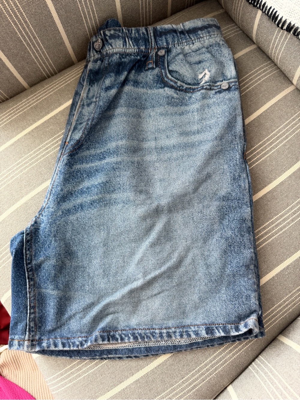 Women's Light Blue Denim Jean Shorts